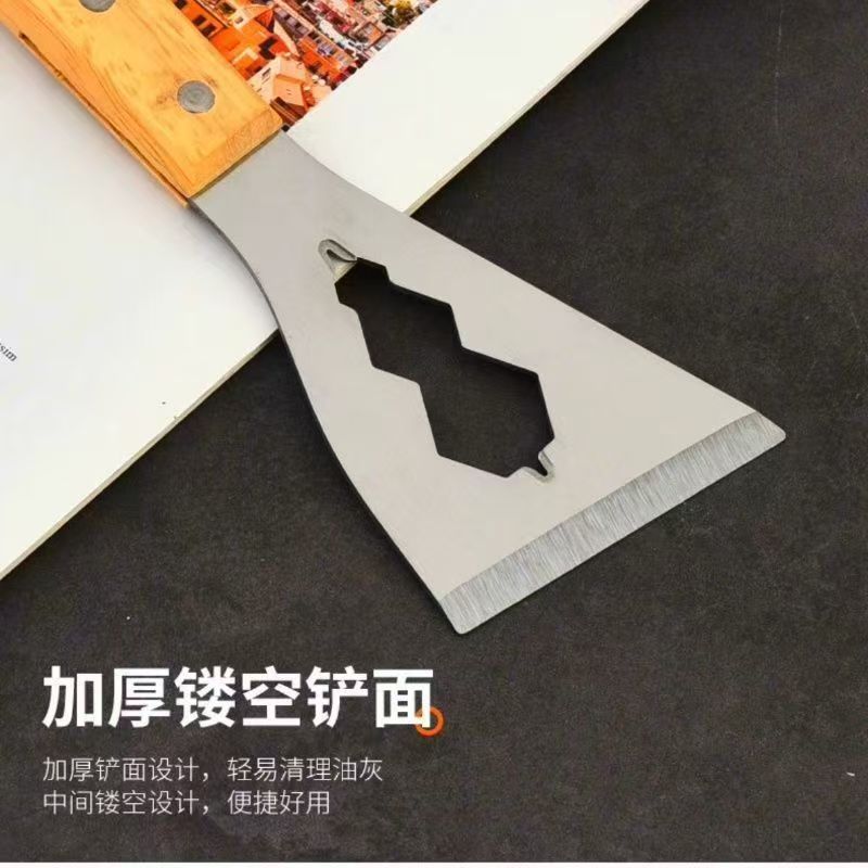 家用加厚型工具铲墙皮腻子刮刀美缝多功能除胶铲子不锈钢清洁铲刀