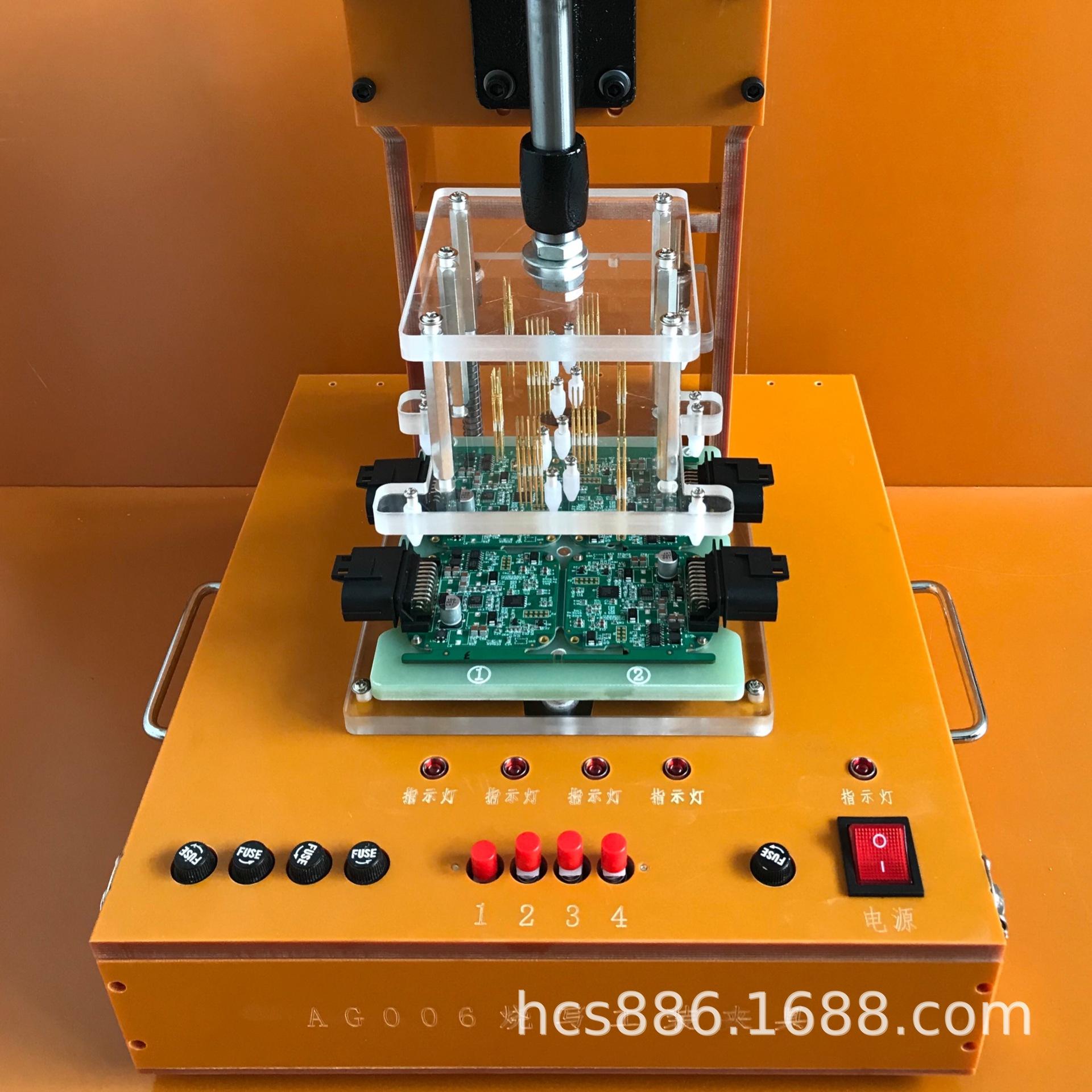 手机屏tp假压夹具fpc烧录治具 lcd测试架 电容屏测试工装气动设备