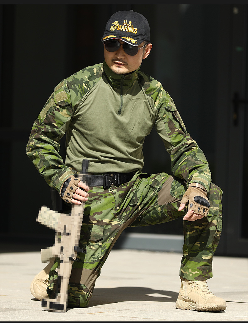 新款g3蛙服套装三代青蛙套服户外军迷长袖作训服迷彩作战套装