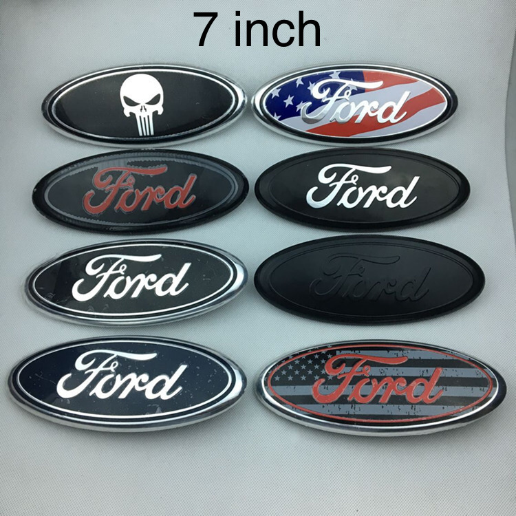 适用于福特猛禽 f150 f250后标 锐界 探险者后尾标 后车标7英寸-阿里