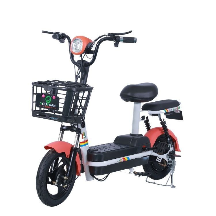 Wholesale 2-Wheel Electric Bicycle Adult Men's and Women's Small and Medium-Sized 14-Inch Motor Tram Electric Bicycle