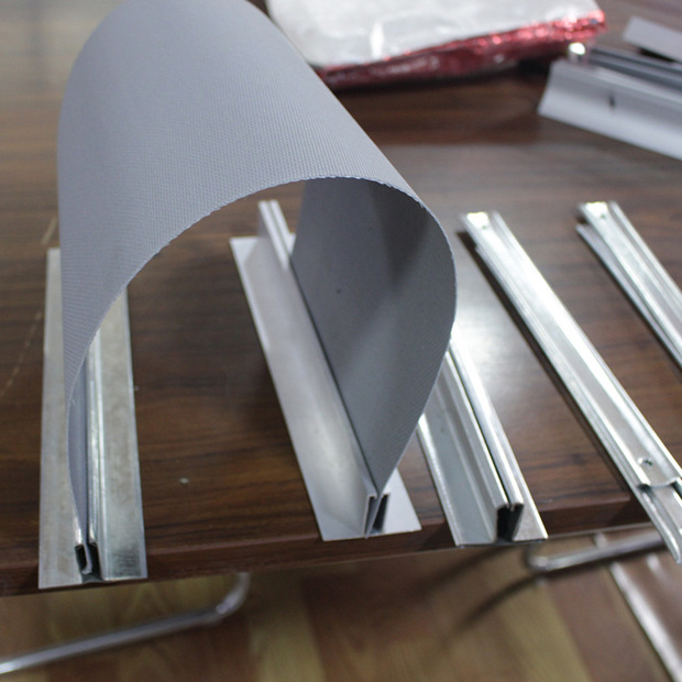 挡烟垂壁配件 挡烟垂壁导轨 挡烟垂壁安装配件 导轨压条卡扣消防