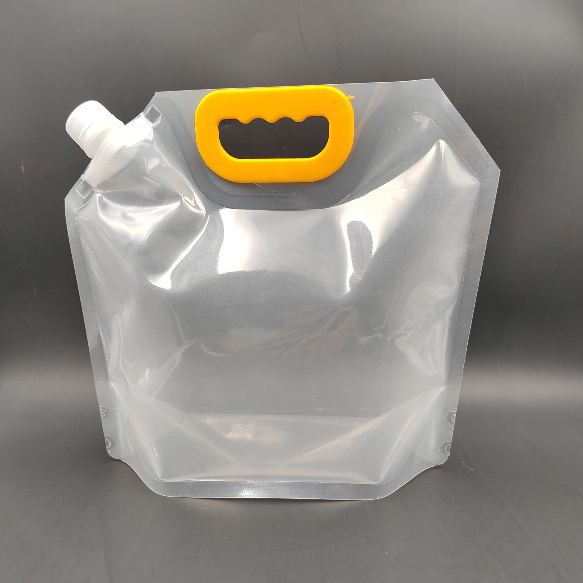 5l可手提自立吸嘴水袋 富氢水包装袋 登山饮用水袋定制可印刷logo