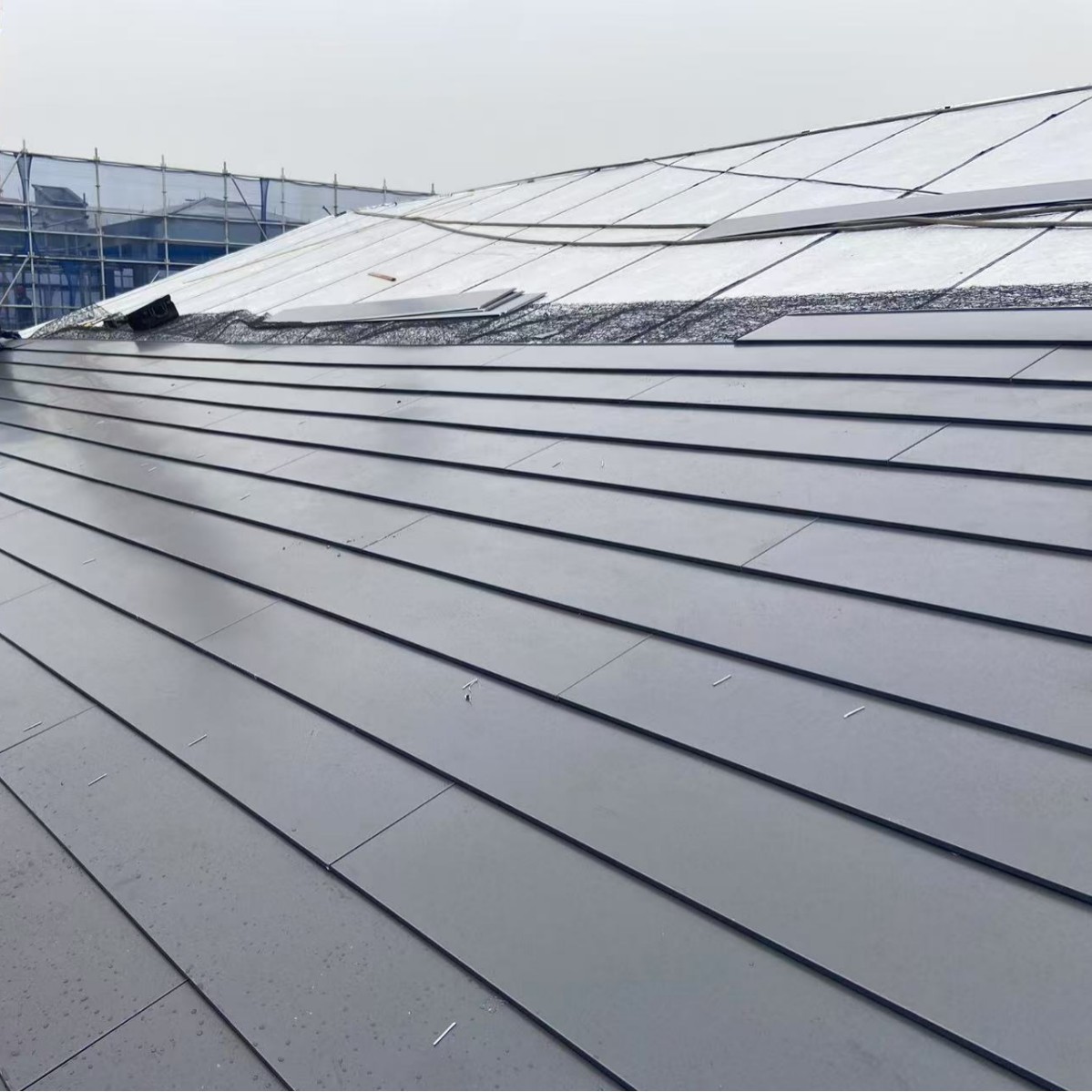 浙江金属阶梯板 铝镁锰屋面 别墅展厅屋面专用 源头厂家 铝合金瓦
