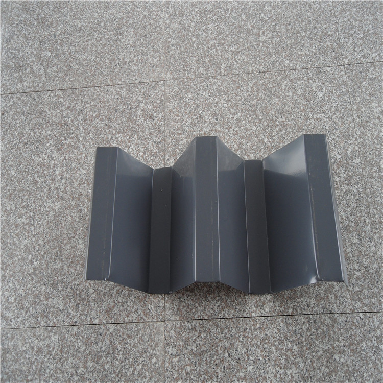 az150压型钢板yx130-300-600 镀铝锌镁彩钢板深灰色