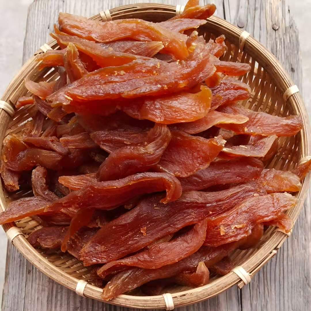 江西赣州倒蒸红薯干软糯地瓜干天然软番薯干原味无糖