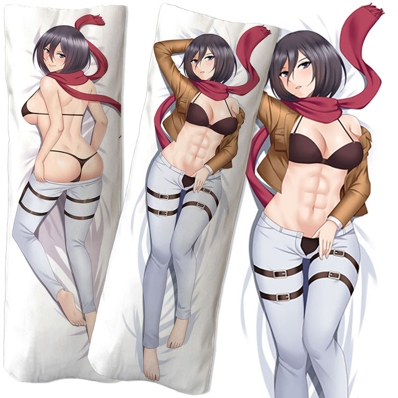 进击的巨人东京食尸鬼 金木研等身邪恶抱枕diy 定做定制 宅男腐女