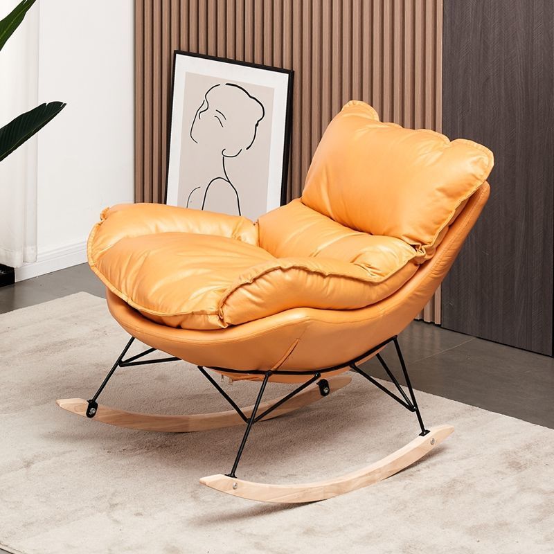 摇椅摇摇椅椅子躺椅子靠背躺椅折叠午休懒人沙发家用躺椅可躺可坐