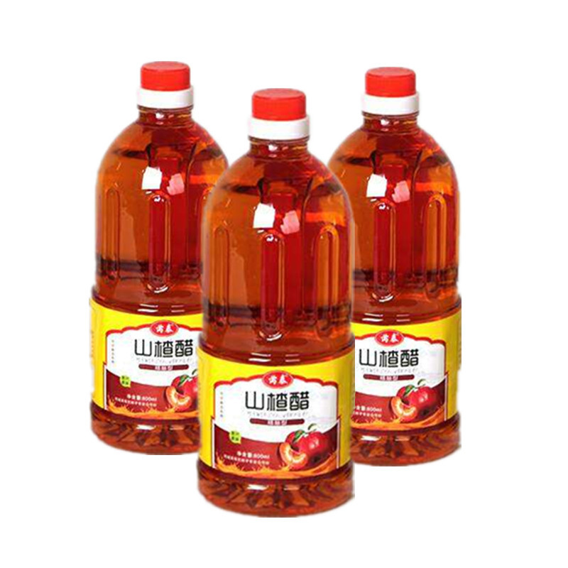 产地批发果醋山西特产芮泰山楂醋800ml水果酿造食用醋泡菜拌凉菜