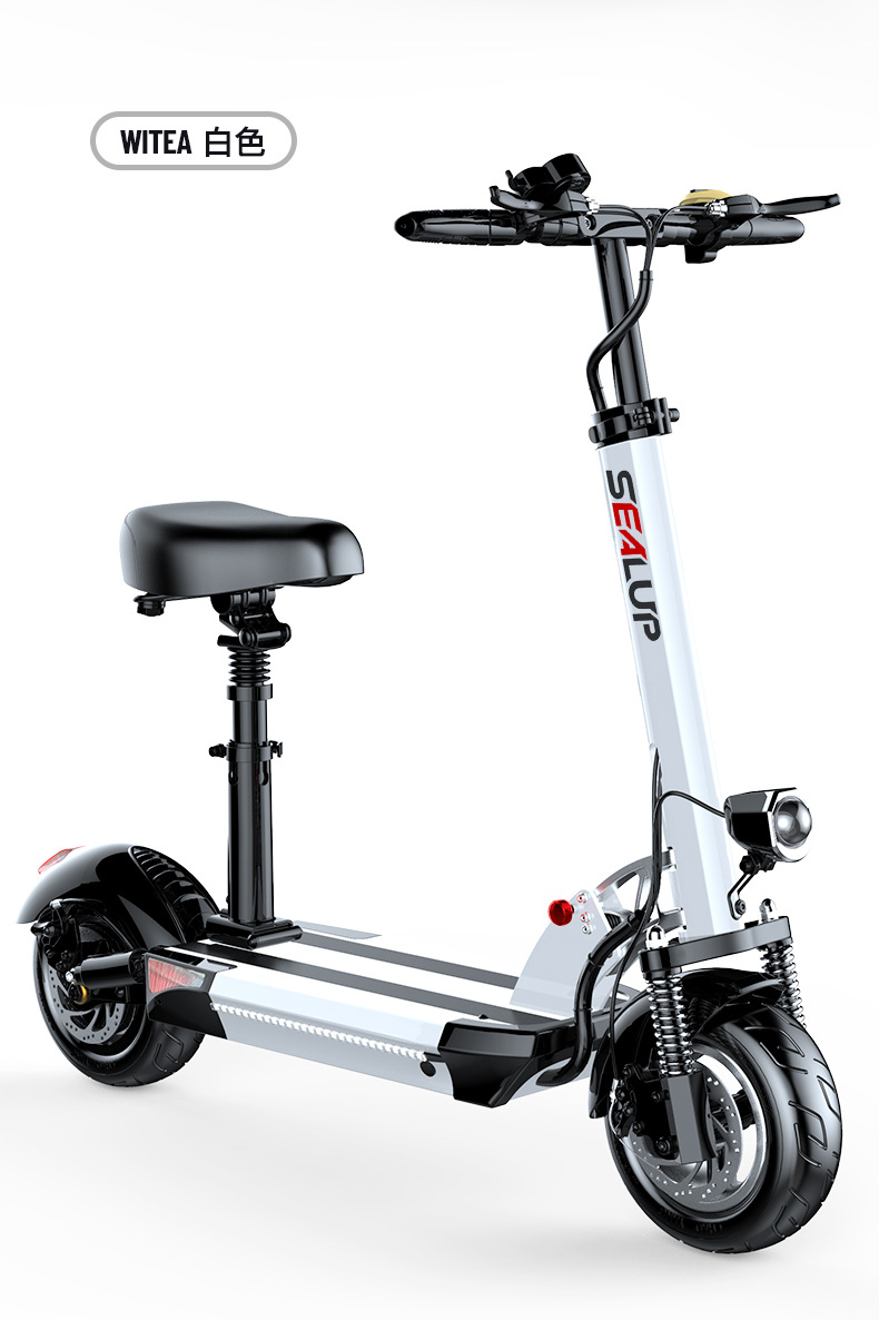 希洛普锂电池电动滑板车成人代驾两轮代步车迷你折叠电动车电瓶车