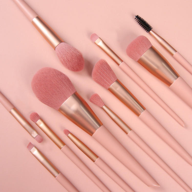 3ce樱花化妆刷11支套装 超柔软眼影散粉修容遮瑕刷子美妆工具全套