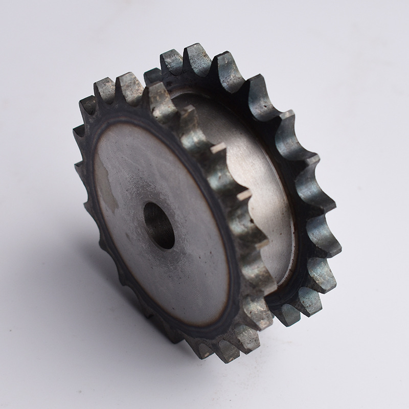 供应工业链轮双排链轮 双驱链轮 伞齿轮提升机单双排链轮