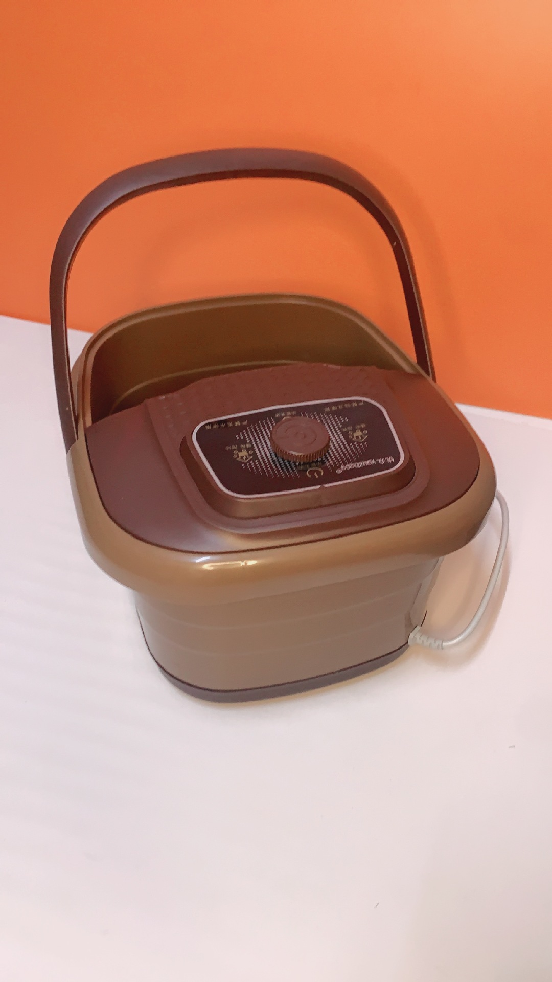 南极人全自动熏蒸足浴盆电动恒温加热泡脚桶指压按摩批发冬季养生