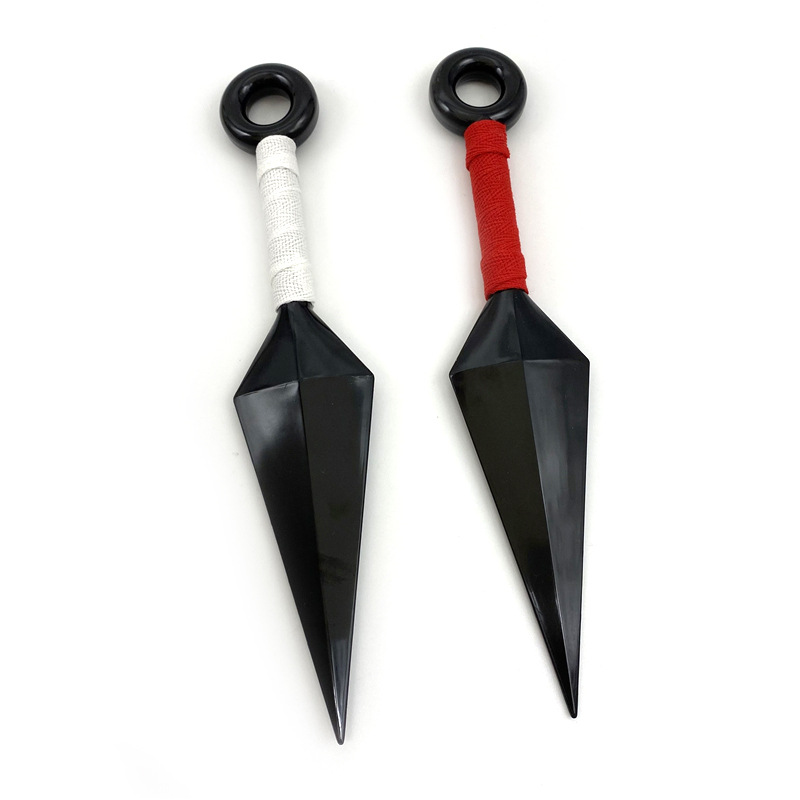 火影忍者四代目苦无塑料兵器模型漩涡鸣人手里剑佐助飞镖道具摆件