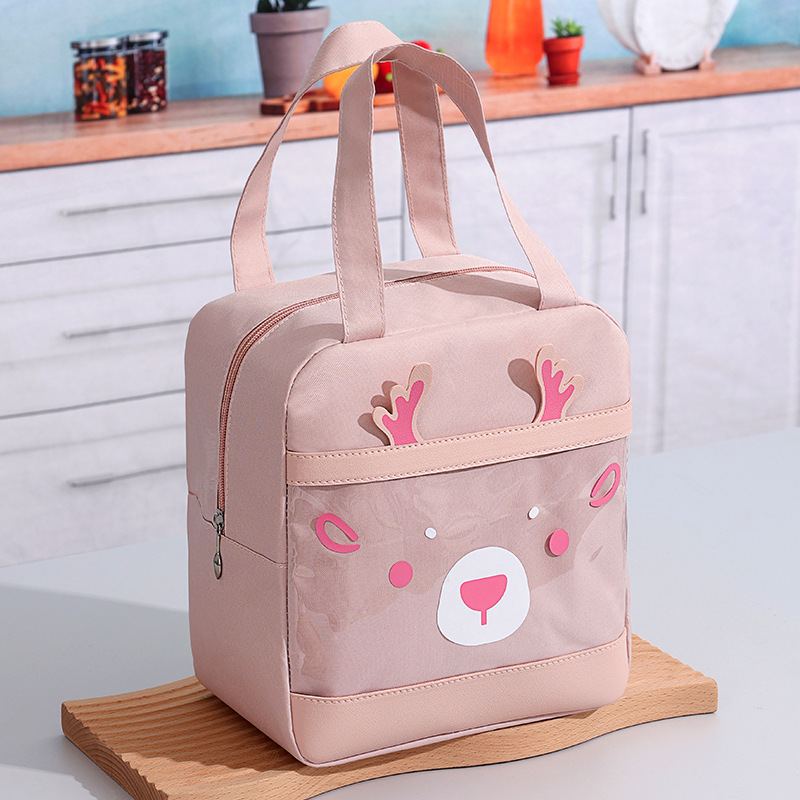 New Yilu Has You Lunch Bag Oxford Cloth Cartoon Lunch Box Bag Cute Lunch Lunch Bag Portable Lunch Bag