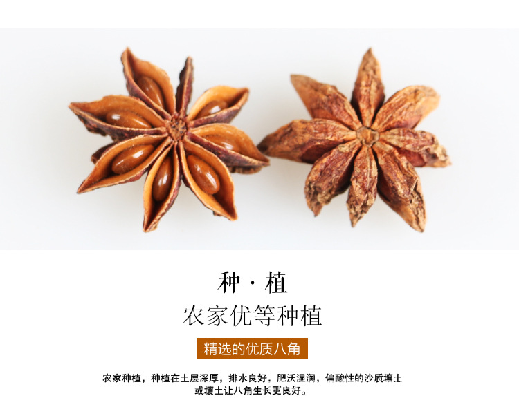 八角500g大料大茴香广西特产新货大红八角批发香料调料
