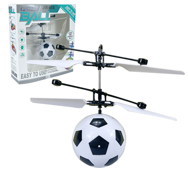 Cross-Border UFO Induction Flying Ball Aircraft Stall Toy Suspension Robot Color Ball Spinning Ball