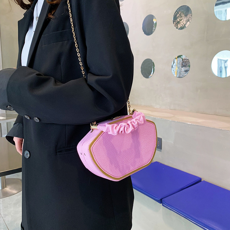 Women's Bag Factory Wholesale New Simple Fashion Trendy Portable Box Bag Texture Ins Western Style Shoulder Messenger Bag