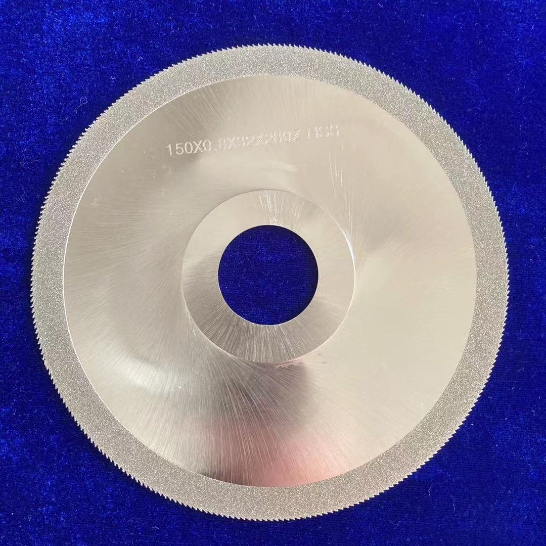 科美 电镀超 薄锯齿切割片 高速钢锯齿锯片 石墨用切割片