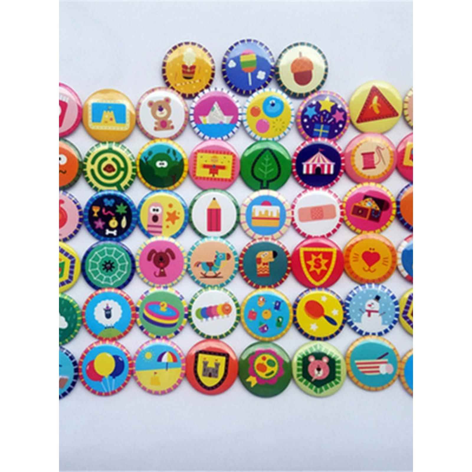 阿奇幼幼园徽章嗨道奇玩具小朋友儿童胸针一二三季全集马口铁徽章