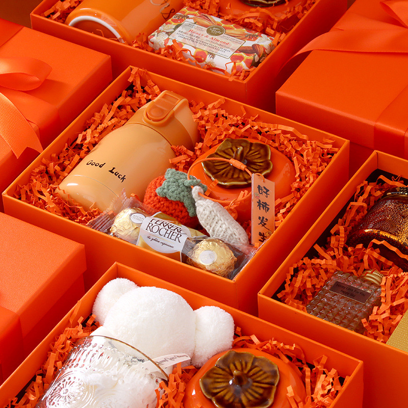 年会伴手礼新年礼物企业公司logo商务礼品送客户虎年礼盒员工福利