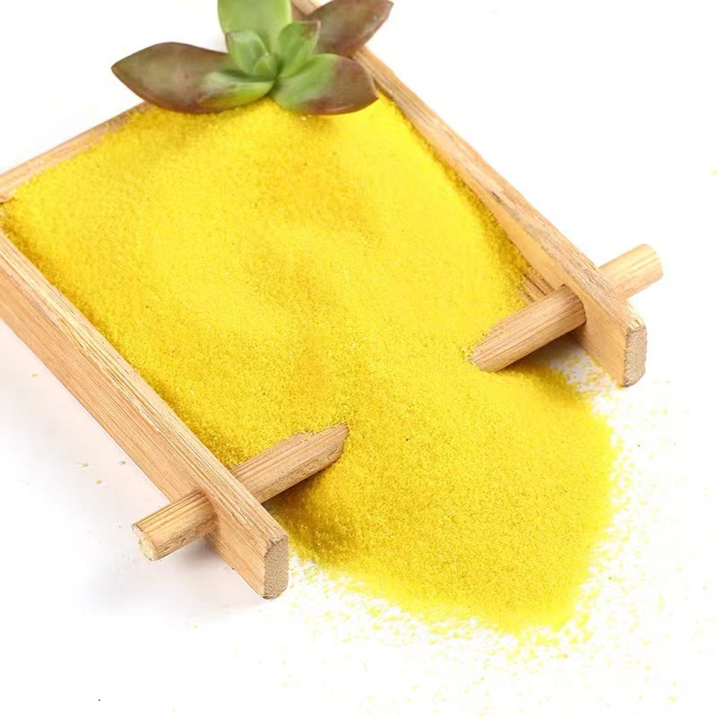 金明玉沙 香炉填充儿童娱乐 黄色沙子不掉色 烧结彩砂 颜色齐全