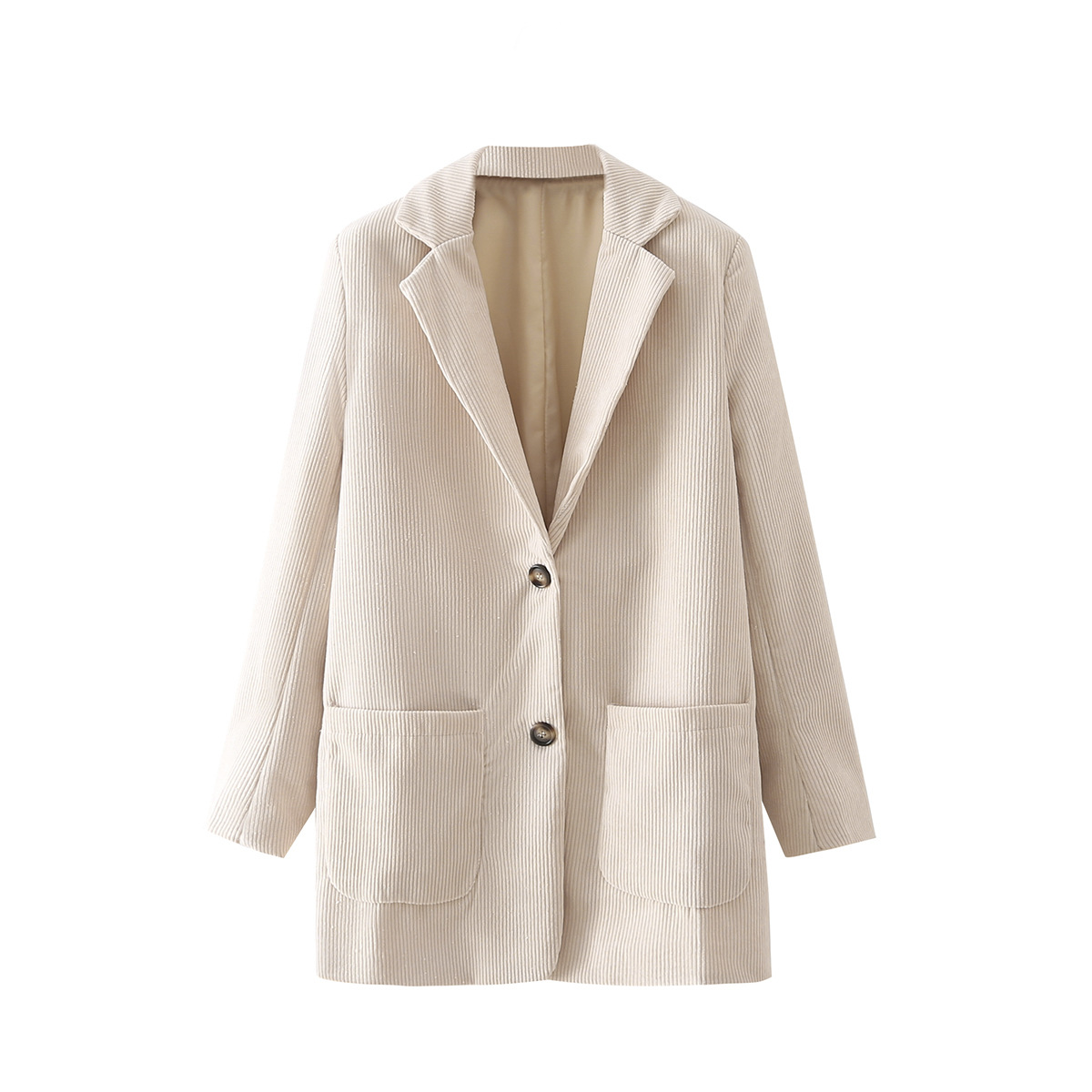 女装米色外套图片