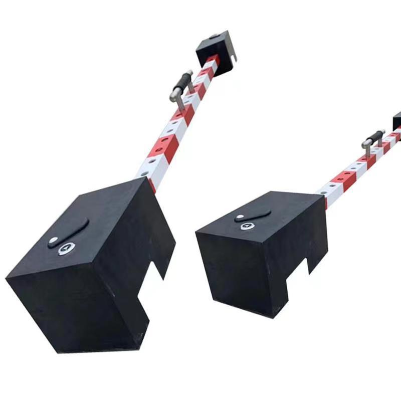 防溜枕木 铁路轨道橡胶防溜器止轮pr便携式斜槽防溜枕木三角钥匙