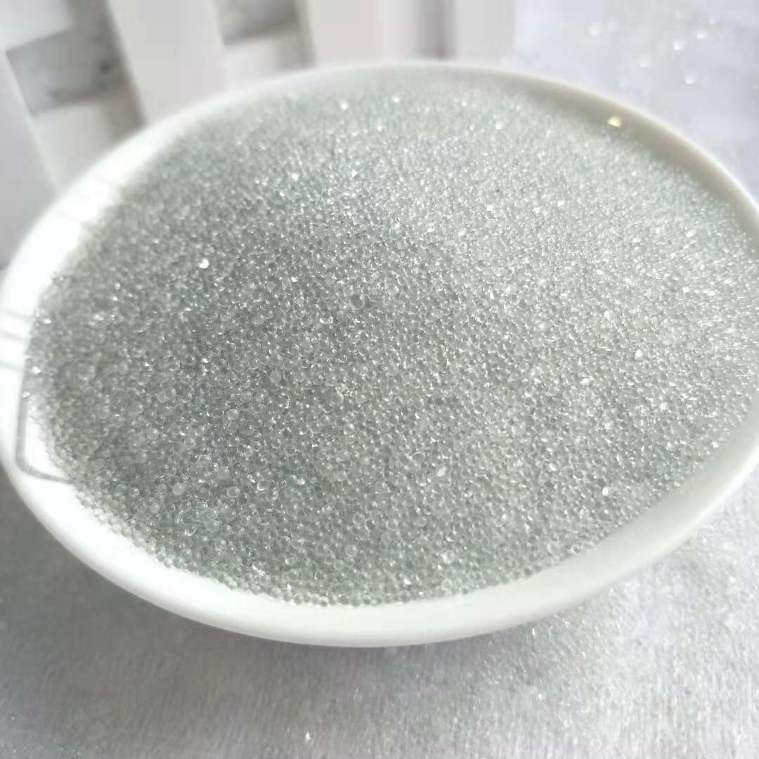 玻璃砂 玻璃微珠彩色玻璃微珠80-100目  高强度反光耐用