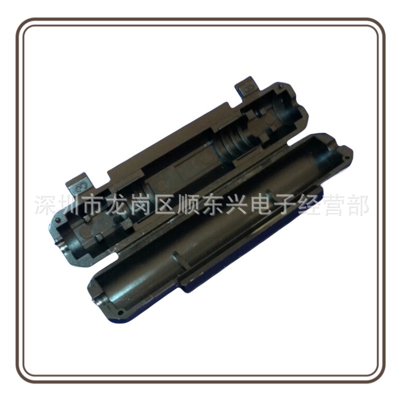 接插件汽车保险盒6*30MM 黑色保险丝座 接线盒 保险丝管座配2端子