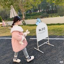 清仓小女棉衣中小版棉服宝宝儿童翻领中长款款大冬季女童韩