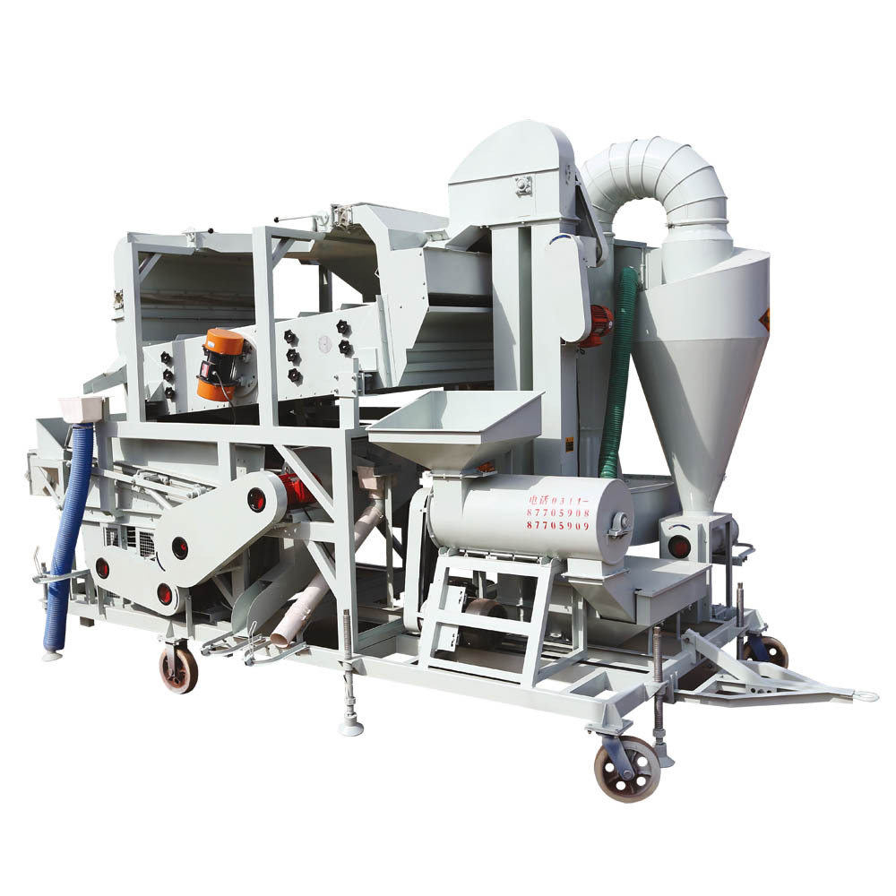 5xfz-20c1 小麦清选机 小麦脱壳脱皮机 水稻清选机一体机厂家