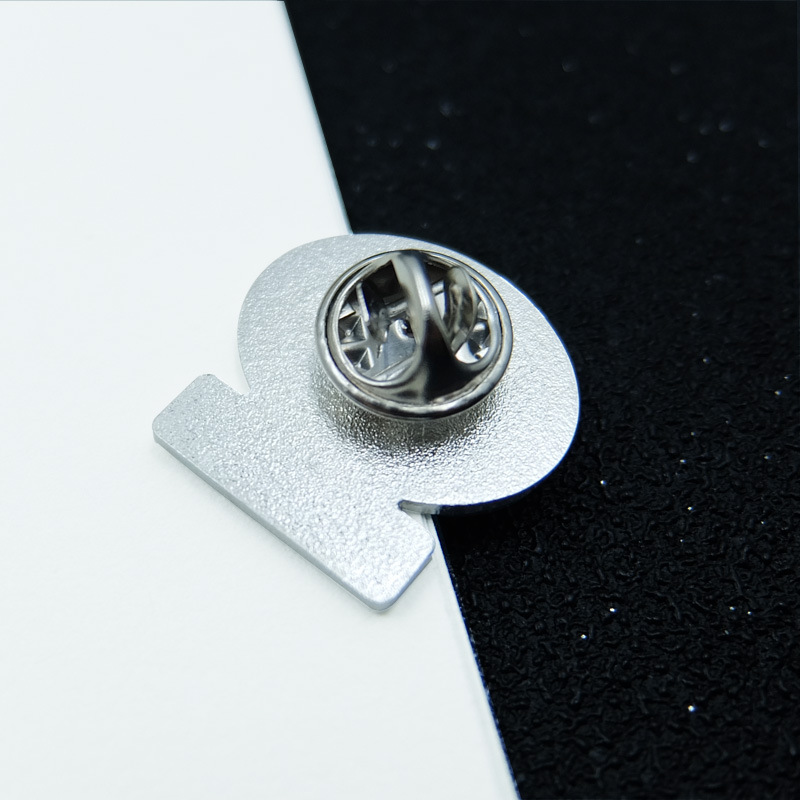 厂家直销中国中铁徽章现货纯铜烤漆胸针蝴蝶扣胸徽高档金属勋章