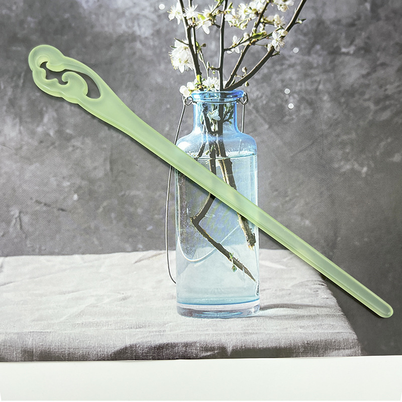 山河令温客行同款古风发簪周子舒祥云汉服簪子简约现代丸子头发饰