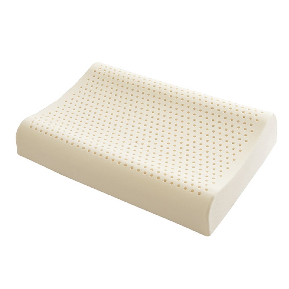 乳胶长方形聚酯纤维乳胶枕支持泰国天然乳胶枕天然乳胶枕头泰