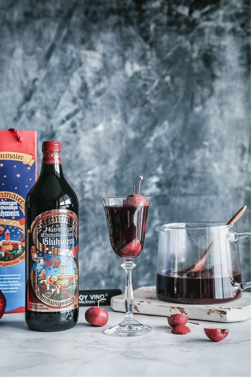 德国热红酒冬天畅饮热着喝的甜葡萄酒好喝不涩热红酒小额批发