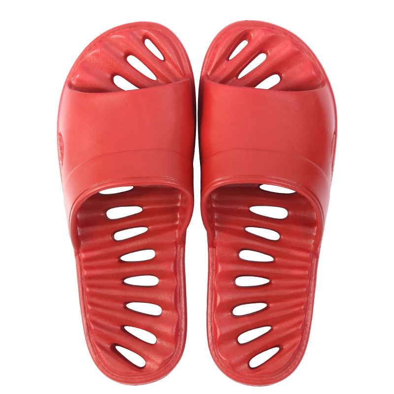 Quick-Drying Leaking Slippers Women's Summer Home Bathroom Bath Non-Slip Hotel Household Indoor Soft Bottom Sandals Wholesale