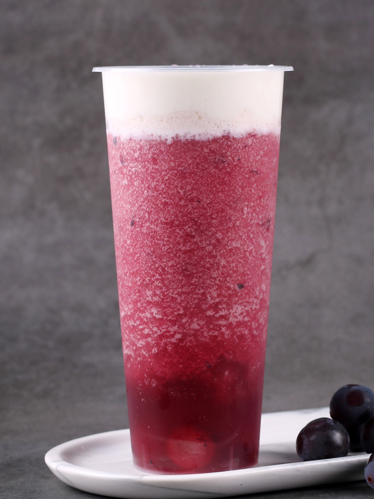 1l香槟葡萄果肉饮料浓浆多肉葡萄饮品商用果汁奶茶店浓缩原料