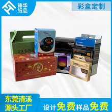 东莞厂家彩盒白卡包装纸盒印刷礼品包装盒天地盖双插盒化妆品盒