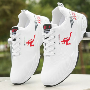 男士鞋子秋季皮面防水运动鞋休闲鞋潮流软底跑步男鞋拼多多代发