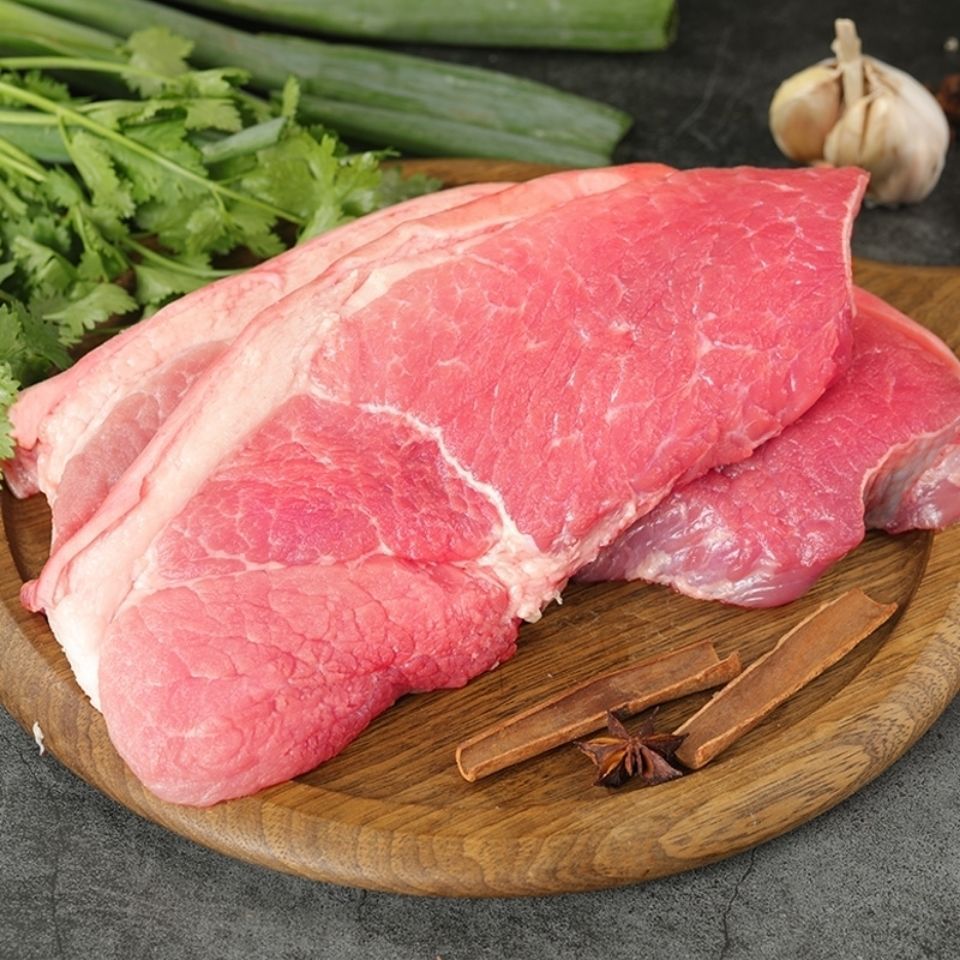 新鲜猪后腿肉不带骨冷冻生鲜猪肉非五花肉农家现土猪肉肉禽类餐