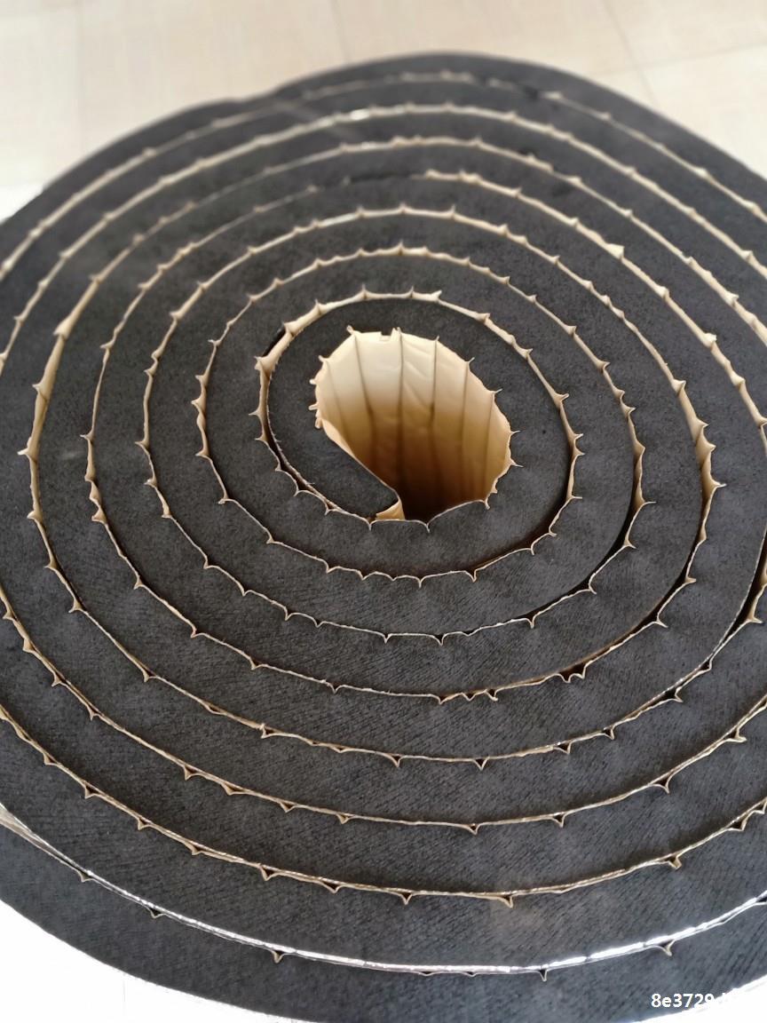 厂家直销保温板保温棉工业用高密度橡塑自粘消音棉下水道隔音棉