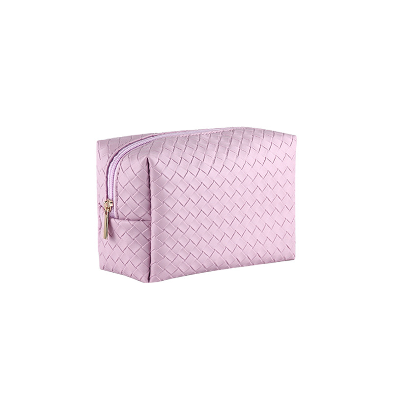 Amazon Cosmetic Bag Portable Travel Large Capacity Plaid High-Grade Storage Bag High-Grade Wash Waterproof Wholesale