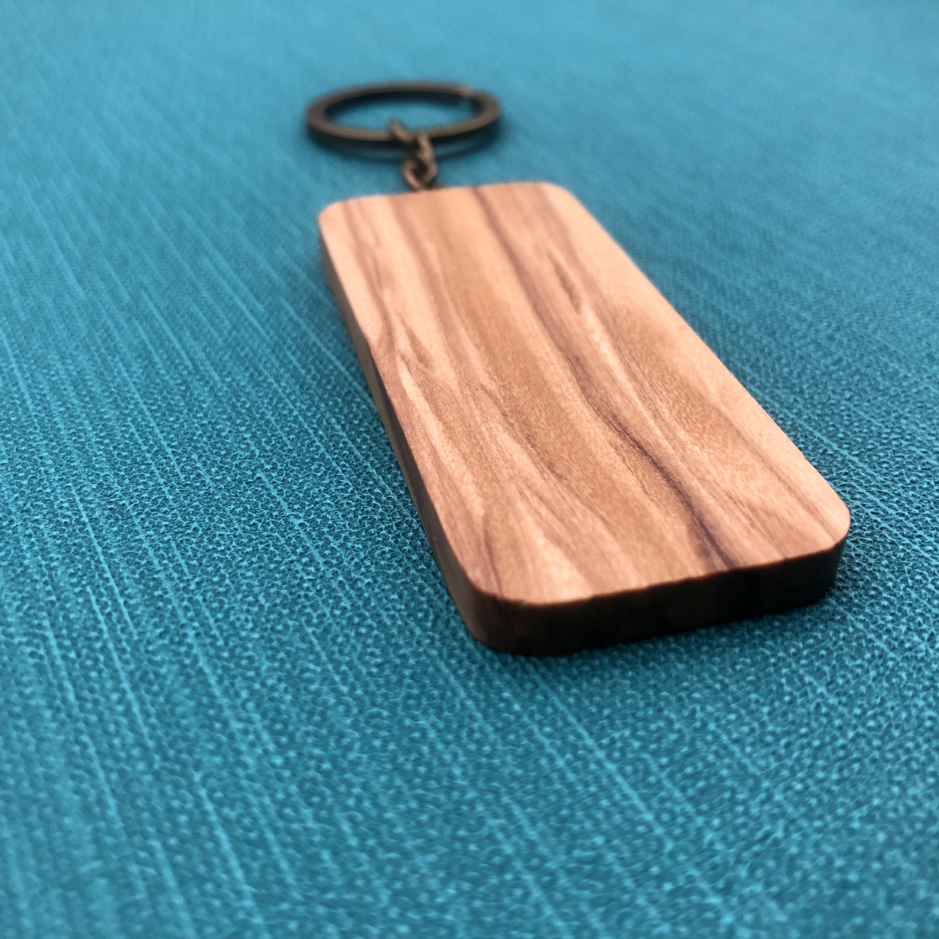 木头钥匙扣刻字 木质小挂件 木制钥匙扣 毕业简约小礼品定制logo