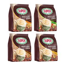 马来西亚进口Super超级牌炭烧白咖啡原味三合一速溶咖啡粉600g