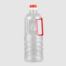 生产厂家订做定制850ml毫升PET透明塑料瓶食用花生油包装空瓶子