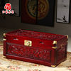 marry Dowry case Hi dragon Xiang Zhangmu Marriage box Zhang Muxiang Wooden case storage box solid wood Suitcase