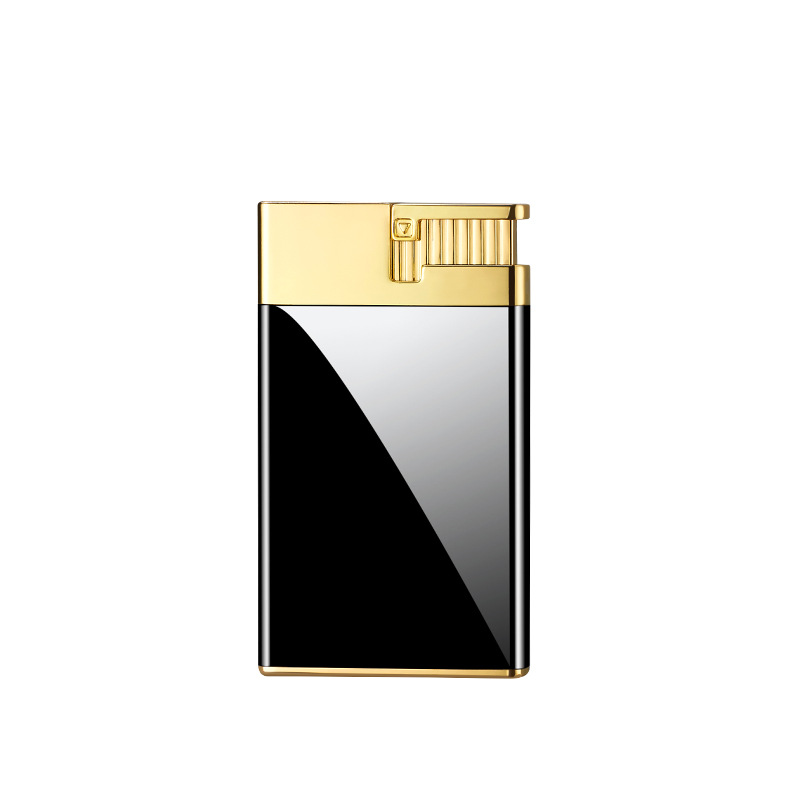 Lightweight windproof portable lighter metal direct injection inflatable cigarette lighter Creative lighter open flame manufacturers wholesale 265 Item Picture