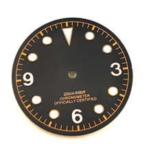 厂家直供corgeut31mm机械手表配件表面加工字面表盘2010