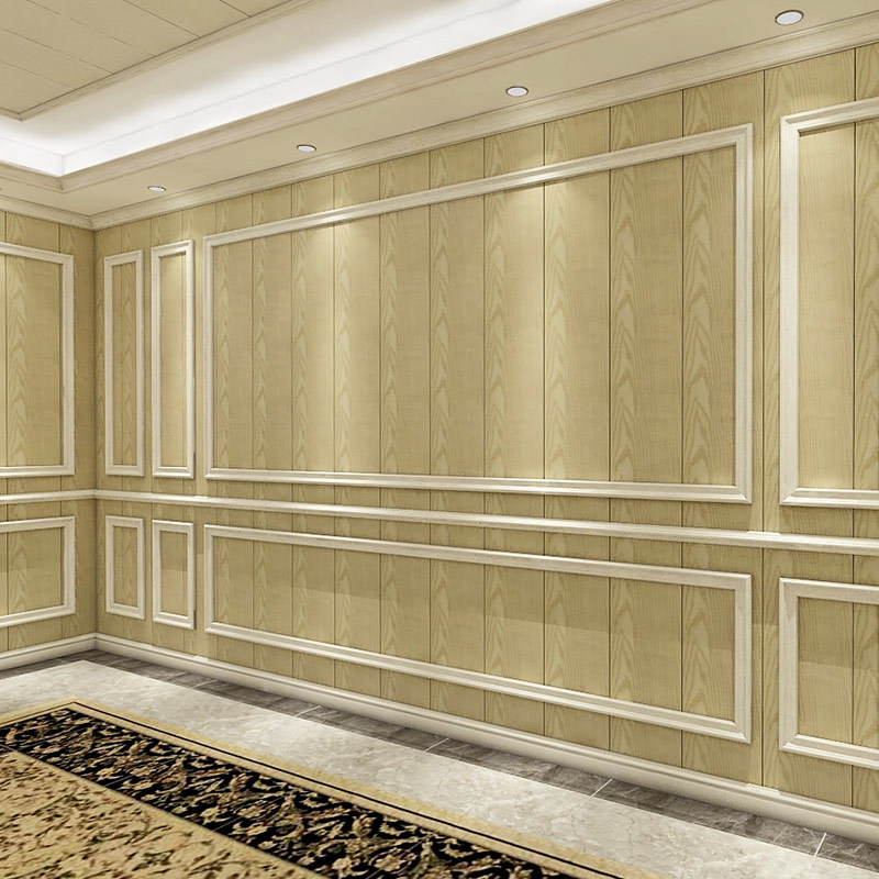 竹木纤维集成墙板快装墙面板护墙板装修材料扣板客厅板材全屋整装